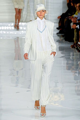 Ralph Lauren, Spring/Summer 2012. New York Fashion Week 2012. [Photo by Peter Michael Dills/Getty Images for Mercedes-Benz Fashion Week]