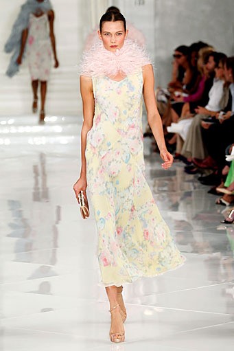 Ralph Lauren, Spring/Summer 2012. New York Fashion Week 2012. [Photo by Peter Michael Dills/Getty Images for Mercedes-Benz Fashion Week]