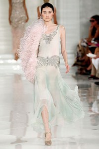 Ralph Lauren, Spring/Summer 2012. New York Fashion Week 2012. [Photo by Peter Michael Dills/Getty Images for Mercedes-Benz Fashion Week]