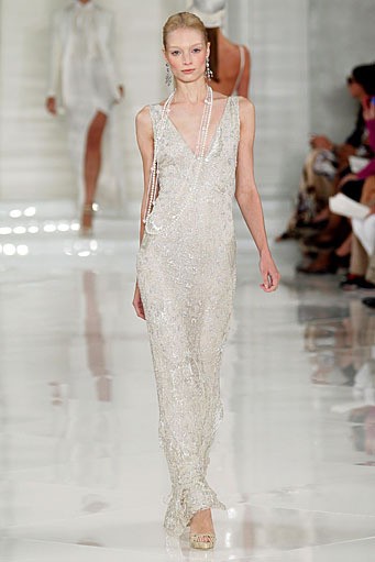 Ralph Lauren, Spring/Summer 2012. New York Fashion Week 2012. [Photo by Peter Michael Dills/Getty Images for Mercedes-Benz Fashion Week]