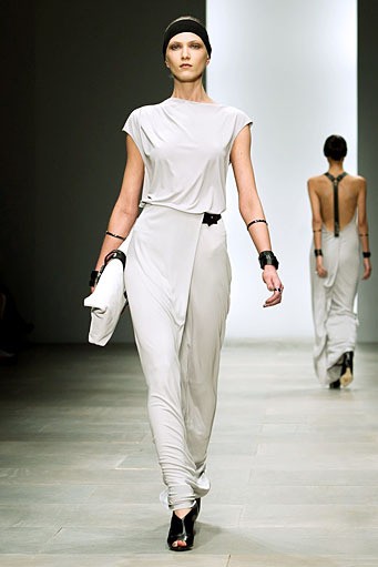 Amanda Wakeley, Spring/Summer 2012. London Fashion Week 2012. [Photo by Ian Gavan/Getty Images]