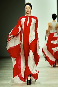 Amanda Wakeley, Spring/Summer 2012. London Fashion Week 2012. [Photo by Ian Gavan/Getty Images]