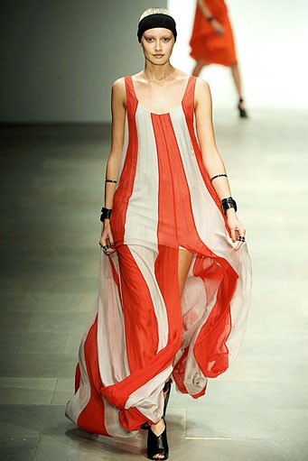 Amanda Wakeley, Spring/Summer 2012. London Fashion Week 2012. [Photo by Ian Gavan/Getty Images]