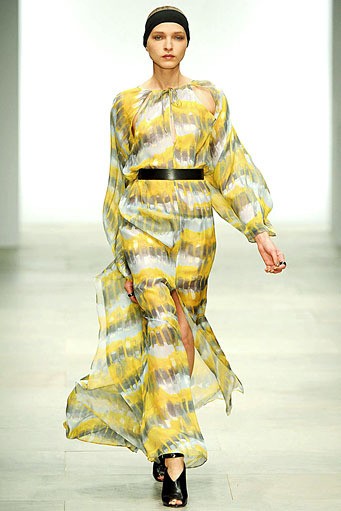 Amanda Wakeley, Spring/Summer 2012. London Fashion Week 2012. [Photo by Ian Gavan/Getty Images]