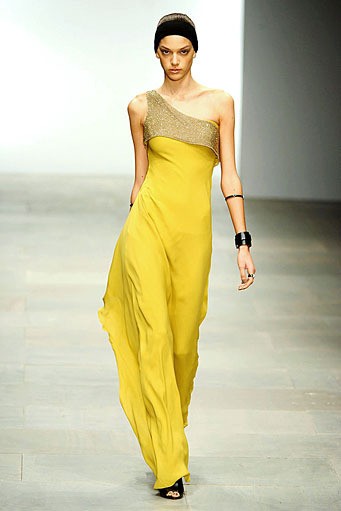 Amanda Wakeley, Spring/Summer 2012. London Fashion Week 2012. [Photo by Ian Gavan/Getty Images]