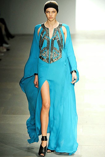 Amanda Wakeley, Spring/Summer 2012. London Fashion Week 2012. [Photo by Ian Gavan/Getty Images]