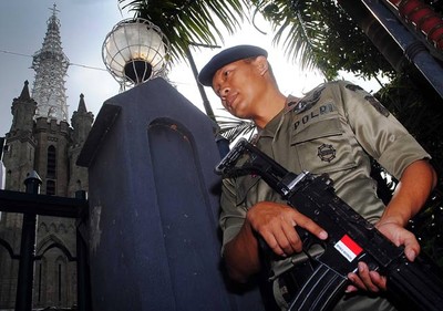 Natal di Jakarta Berlangsung Aman