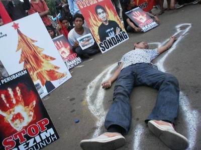 LMND Gelar Aksi Simpatik untuk Sondang