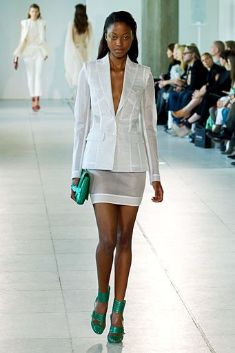 Antonio Beradi, Spring/Summer 2012. London Fashion Week 2012. [Photo by Ian Gavan/Getty Images]