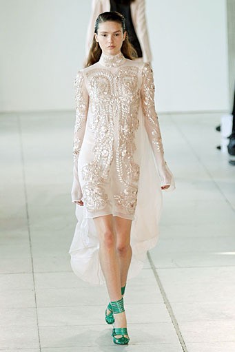 Antonio Beradi, Spring/Summer 2012. London Fashion Week 2012. [Photo by Ian Gavan/Getty Images]