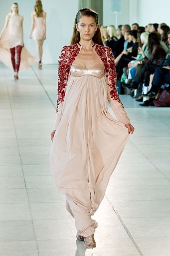 Antonio Beradi, Spring/Summer 2012. London Fashion Week 2012. [Photo by Ian Gavan/Getty Images]