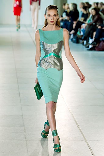 Antonio Beradi, Spring/Summer 2012. London Fashion Week 2012. [Photo by Ian Gavan/Getty Images]