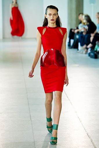 Antonio Beradi, Spring/Summer 2012. London Fashion Week 2012. [Photo by Ian Gavan/Getty Images]