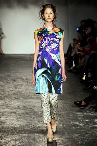 Basso & Brooke, Spring/Summer 2012. London Fashion Week 2012. [Photo by Tim Whitby/Getty Images]