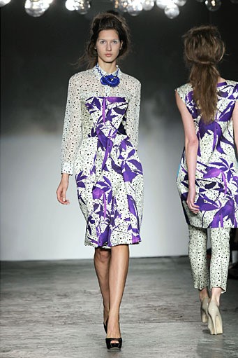 Basso & Brooke, Spring/Summer 2012. London Fashion Week 2012. [Photo by Tim Whitby/Getty Images]
