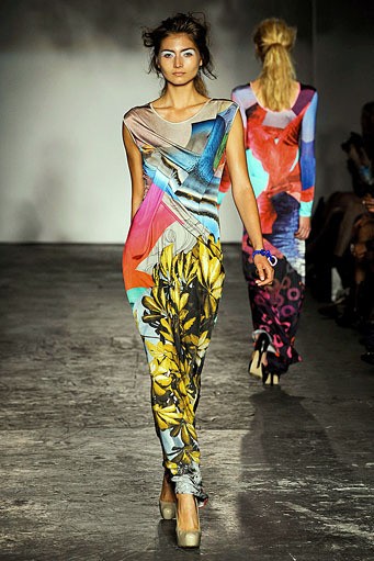 Basso & Brooke, Spring/Summer 2012. London Fashion Week 2012. [Photo by Tim Whitby/Getty Images]