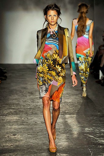 Basso & Brooke, Spring/Summer 2012. London Fashion Week 2012. [Photo by Tim Whitby/Getty Images]