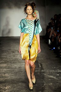 Basso & Brooke, Spring/Summer 2012. London Fashion Week 2012. [Photo by Tim Whitby/Getty Images]
