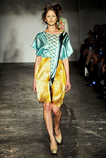 Basso & Brooke, Spring/Summer 2012. London Fashion Week 2012. [Photo by Tim Whitby/Getty Images]