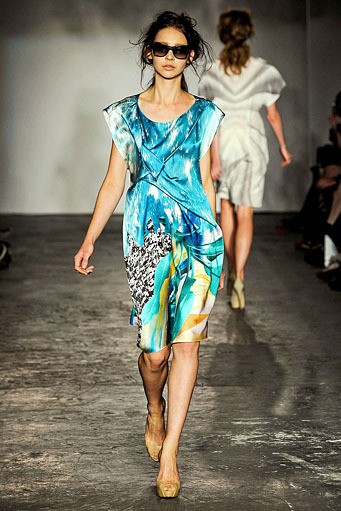 Basso & Brooke, Spring/Summer 2012. London Fashion Week 2012. [Photo by Tim Whitby/Getty Images]