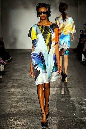 Basso & Brooke, Spring/Summer 2012. London Fashion Week 2012. [Photo by Tim Whitby/Getty Images]