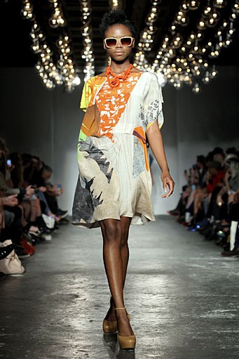 Basso & Brooke, Spring/Summer 2012. London Fashion Week 2012. [Photo by Tim Whitby/Getty Images]