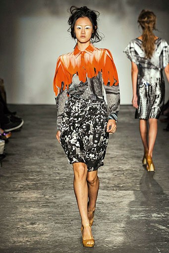 Basso & Brooke, Spring/Summer 2012. London Fashion Week 2012. [Photo by Tim Whitby/Getty Images]