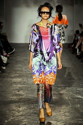 Basso & Brooke, Spring/Summer 2012. London Fashion Week 2012. [Photo by Tim Whitby/Getty Images]