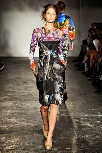 Basso & Brooke, Spring/Summer 2012. London Fashion Week 2012. [Photo by Tim Whitby/Getty Images]