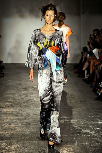 Basso & Brooke, Spring/Summer 2012. London Fashion Week 2012. [Photo by Tim Whitby/Getty Images]