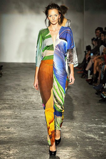 Basso & Brooke, Spring/Summer 2012. London Fashion Week 2012. [Photo by Tim Whitby/Getty Images]