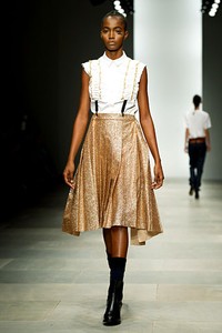 Danielle Scutt, Spring/Summer 2012. London Fashion Week 2012. [Photo by Ian Gavan/Getty Images]