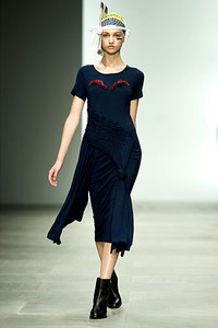 Danielle Scutt, Spring/Summer 2012. London Fashion Week 2012. [Photo by Ian Gavan/Getty Images]