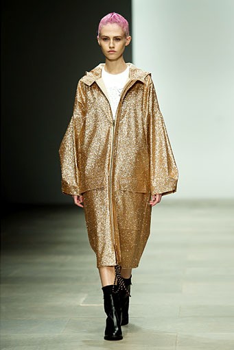 Danielle Scutt, Spring/Summer 2012. London Fashion Week 2012. [Photo by Ian Gavan/Getty Images]