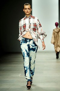 Danielle Scutt, Spring/Summer 2012. London Fashion Week 2012. [Photo by Ian Gavan/Getty Images]