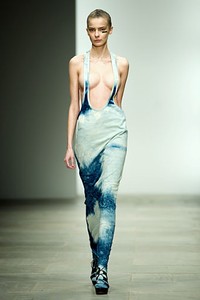 Danielle Scutt, Spring/Summer 2012. London Fashion Week 2012. [Photo by Ian Gavan/Getty Images]