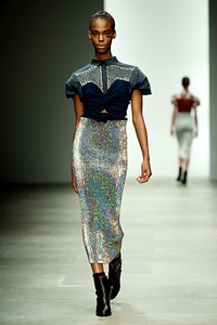 Danielle Scutt, Spring/Summer 2012. London Fashion Week 2012. [Photo by Ian Gavan/Getty Images]