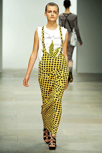 Danielle Scutt, Spring/Summer 2012. London Fashion Week 2012. [Photo by Ian Gavan/Getty Images]