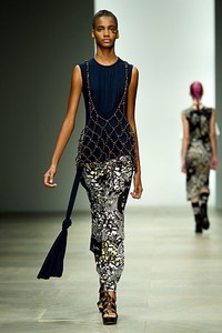 Danielle Scutt, Spring/Summer 2012. London Fashion Week 2012. [Photo by Ian Gavan/Getty Images]