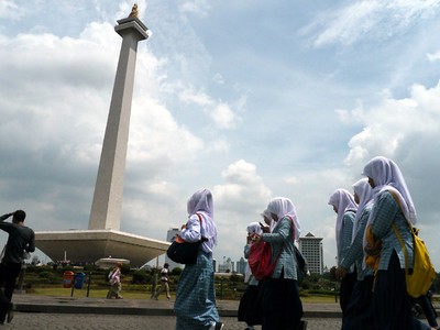 Liburan Murah, Ya ke Monas Saja