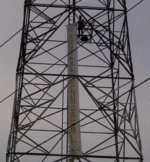 Panjat Tower Stasiun Kisaran, Mahasiswa Asahan Diperiksa Polisi