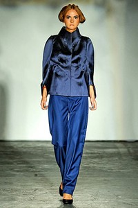 Corrie Nielsen, Spring/Summer 2012. London Fashion Week 2012. [Photo by Tim Whitby/Getty Images]