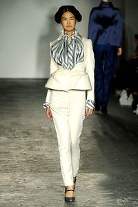 Corrie Nielsen, Spring/Summer 2012. London Fashion Week 2012. [Photo by Tim Whitby/Getty Images]