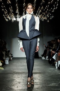 Corrie Nielsen, Spring/Summer 2012. London Fashion Week 2012. [Photo by Tim Whitby/Getty Images]