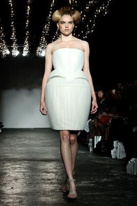 Corrie Nielsen, Spring/Summer 2012. London Fashion Week 2012. [Photo by Tim Whitby/Getty Images]