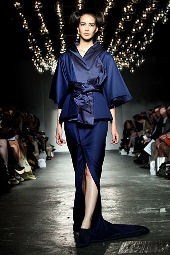 Corrie Nielsen, Spring/Summer 2012. London Fashion Week 2012. [Photo by Tim Whitby/Getty Images]