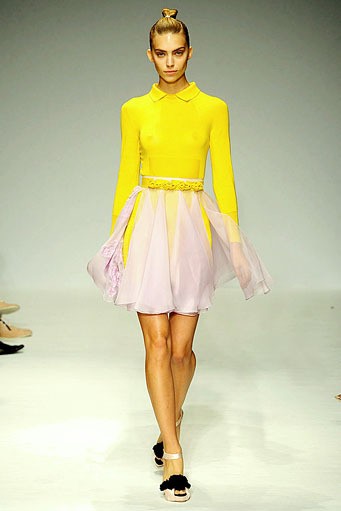 Emilio De La Morena, Spring/Summer 2012. London Fashion Week 2012. [Photo by Stuart Wilson/Getty Images]