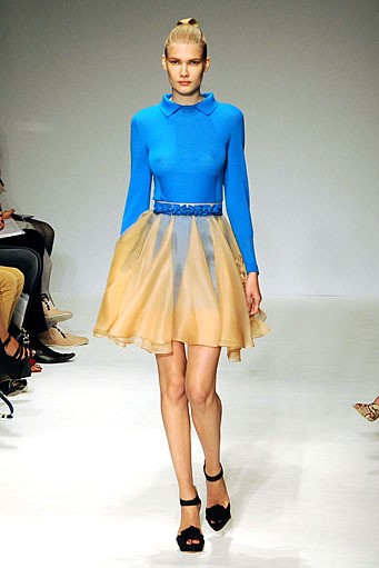 Emilio De La Morena, Spring/Summer 2012. London Fashion Week 2012. [Photo by Stuart Wilson/Getty Images]