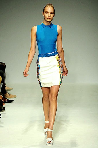 Emilio De La Morena, Spring/Summer 2012. London Fashion Week 2012. [Photo by Stuart Wilson/Getty Images]