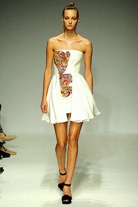 Emilio De La Morena, Spring/Summer 2012. London Fashion Week 2012. [Photo by Stuart Wilson/Getty Images]